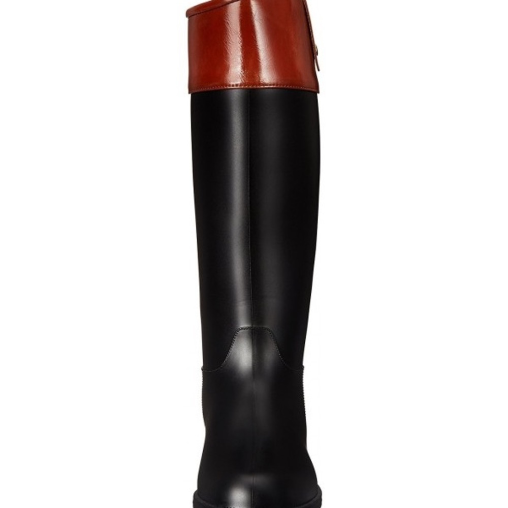 QUPID Women's RAIN BOOT - Black BRAND NEW IN BOX - Picture 14 of 15